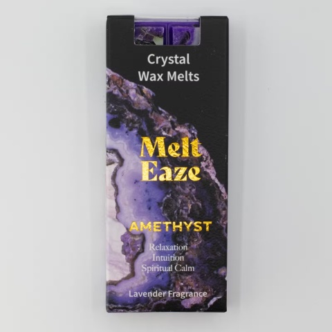 Wosk zapachowy Melt Eaze Lawenda z ametystem, 50g