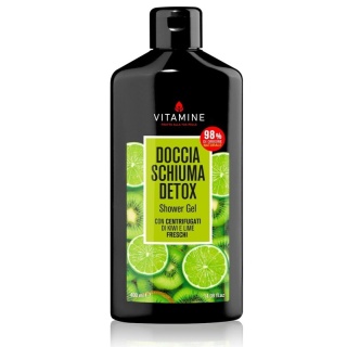 Żel pod Prysznic Detox z Kiwi i Limonką Vitamine, L'Erboristica di Athena's, 400ml