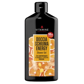 Żel pod Prysznic Energy z Pomarańczą i Świeżym Imbirem Vitamine, L'Erboristica di Athena's, 400ml