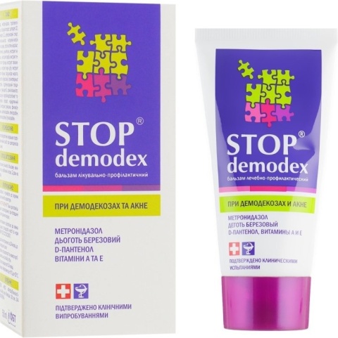 Balsam Stop Demodex/ Demodekoza, Nużyca, Trądzik, 50ml