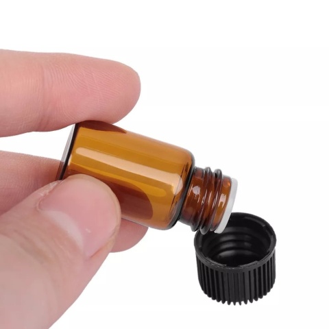 Buteleczka Szklana Brązowa 5 ml, 1 szt.