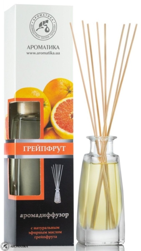 Dyfuzor Zapachu Grejpfrut, 100% Naturalne Olejki, Aromatika