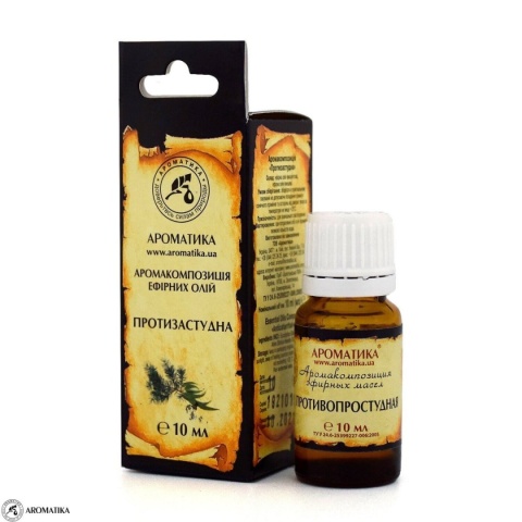 Kompozycja Naturalnych Olejków Przeciwprzeziębieniowa, 100% Olejki Naturalne - Aromatika