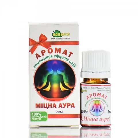 Kompozycja Olejków Eterycznych "Silna Aura", 100% Naturalna