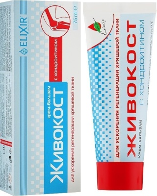 Krem Balsam Żywokost z Chondroityną, Elixir