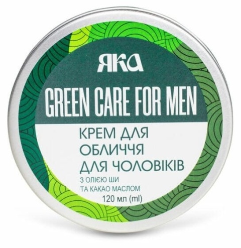 Krem do Twarzy dla Mężczyzn z Masłem Shea, 100% Naturalny, Yaka