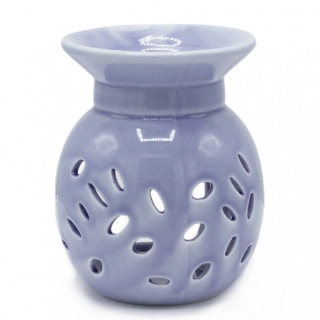 Kwiat Fioletowy - Kominek Zapachowy Ceramiczny