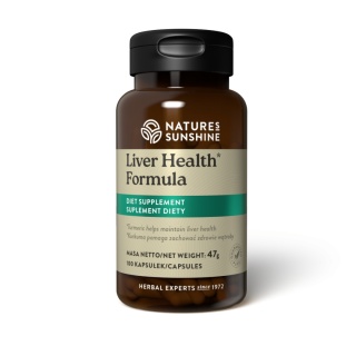 Liver Health Formula, Zdrowie Wątroby, Nature's Sunshine, 100 kapsułek
