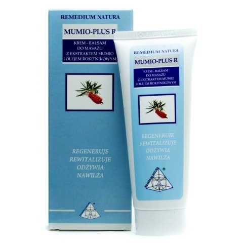 Maść na Rany Mumio i Olej Rokitnikowy MUMIO PLUS R, 100ml