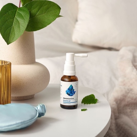 Melatonina Control + Melisa ekstrakt, Aerozol, Aura Herbals, 30ml
