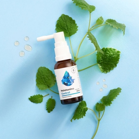 Melatonina Control + Melisa ekstrakt, Aerozol, Aura Herbals, 30ml
