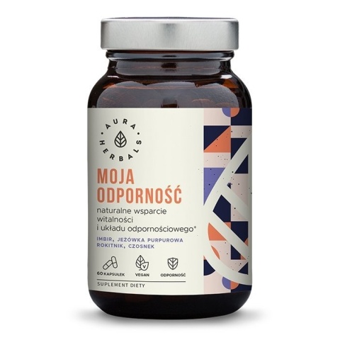 Moja Odporność, Naturalny Kompleks, Aura Herbals, 60 kapsułek