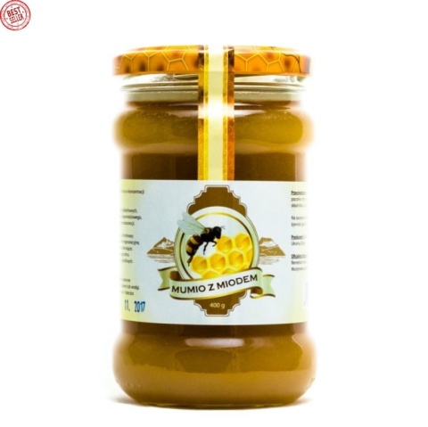 Mumio (Mumijo) z Miodem, 100% Naturalne, 400 g