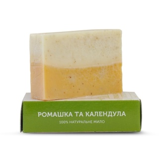Mydło Naturalne Rumiankowo Nagietkowe, 75 g