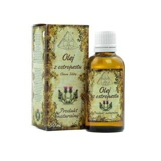 Olej z Ostropestu, 100% Naturalny, 50 ml