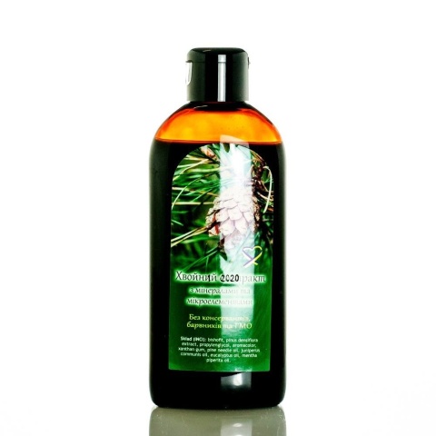 Płyn do Kąpieli z Wyciągiem z Drzew Iglastych i Biszofitem, 250 ml