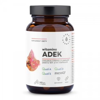 Witamina ADEK, Aura Herbals, 90 kapsułek
