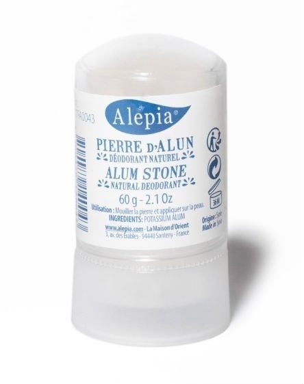 Ałun Naturalny Stick, Alepia, 60 g
