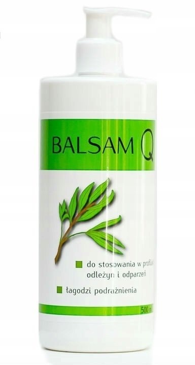 Balsam Q Zapobiegający Powstawaniu Odleżyn i Odparzeń oraz Łagodzący Podrażnienia, India Cosmetics
