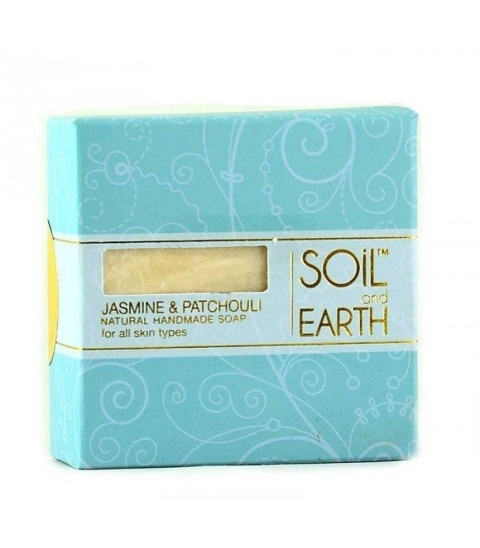 Jaśmin i Paczula Naturalne Mydło, Soil & Earth, 100g