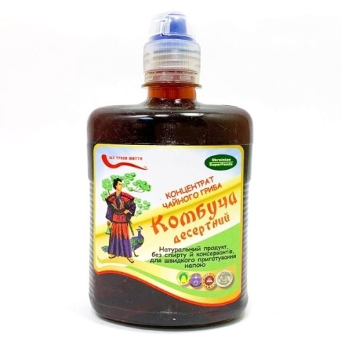 Kombucha (Kombucza) Koncentrat z Grzyba Herbacianego, 490ml