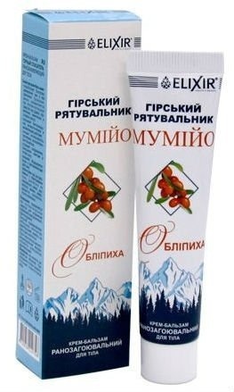 Krem Balsam Górski Ratownik z Mumio i Olejem Rokitnikowym, Eliksir, 40ml