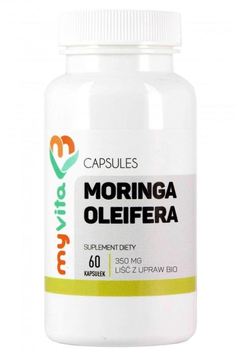 Moringa Oleifera Myvita, Suplement Diety, 60 kapsułek