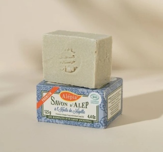Mydło Alep Premium z Olejem z Czarnego Kminku, 125 g