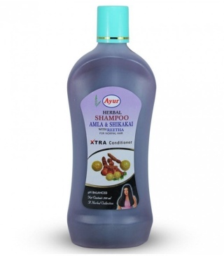 Szampon Amla Shikakai Reetha, Ayur Herbals, 200ml