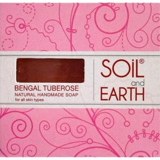 Tuberoza Bengalska Naturalne Mydło, Soil & Earth, 125g