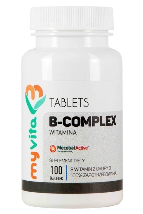 Witamina B-Complex, MyVita, 100 tabletek