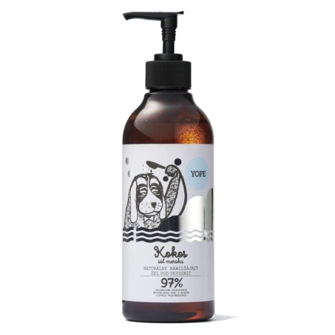 YOPE Naturalny Żel pod prysznic KOKOS i SÓL MORSKA 400ml