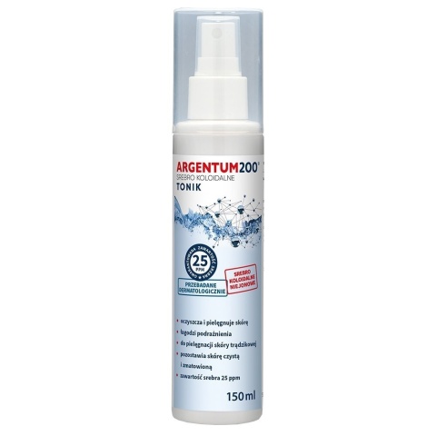 Argentum200 Srebro Koloidalne (25 ppm) Aerozol, 150ml