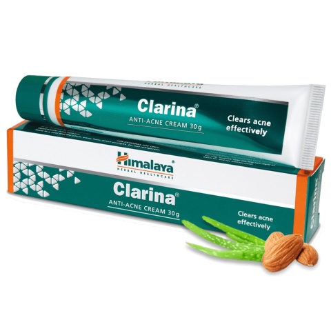 CLARINA Krem Przeciwtrądzikowy, Himalaya, 30g