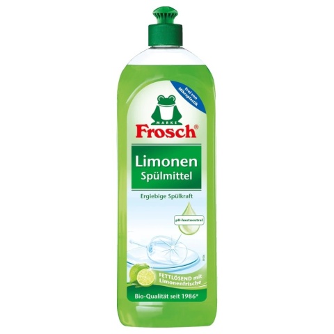 FROSCH Limonkowy płyn do naczyń 750ml