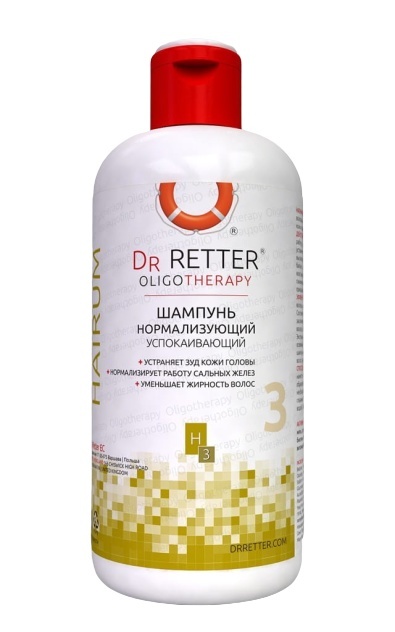 Hairum Szampon Normalizujący Kojący, Dr.Retter OLIGOTHERAPY