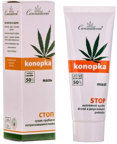 Konopna Maść do Skóry Bardzo Suchej Cannaderm Konopka, 75g
