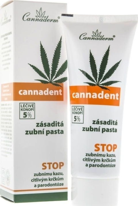 Konopna Pasta do Zębów Cannaderm Cannadent, 75g