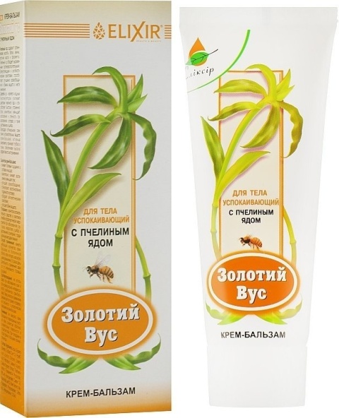 Krem Balsam Złoty Wąs i Jad Pszczeli, Elixir