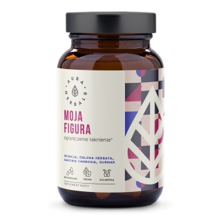 Moja Figura Ograniczenie Łaknienia, Aura Herbals, 60 kapsułek wegańskich