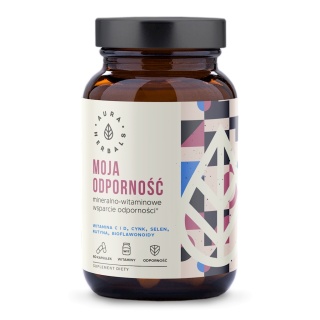 Moja Odporność Minerały i Witaminy, Aura Herbals, 60 kapsułek