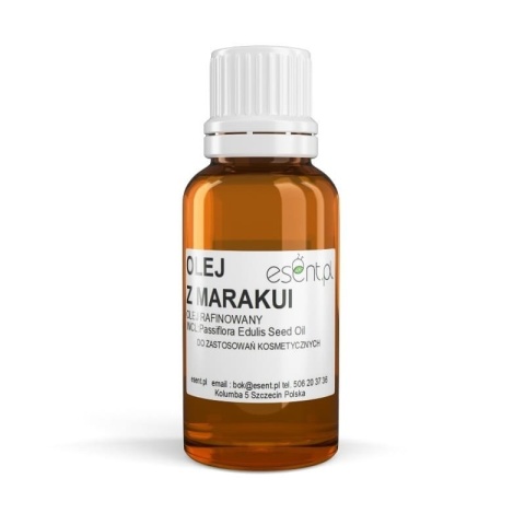 Olej z Marakui, Rafinowany, Regeneracja Skóry, 20ml