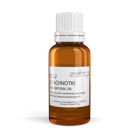 Olej z Pachnotki (Perilla-Oil) Tłoczny na Zimno, Esent, 20ml