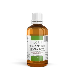 Olej z Ziaren Zielonej Kawy Nierafinowany, Esent, 50ml