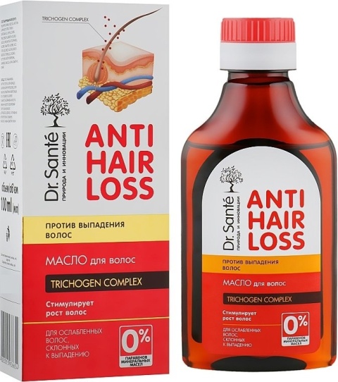Olejek Przeciw Wypadaniu Włosów Anti Hair Loss, Seria Dr. Sante