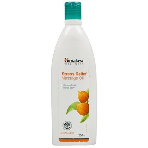 Olejek do Masażu Himalaya Stress Relief Oil, 200ml