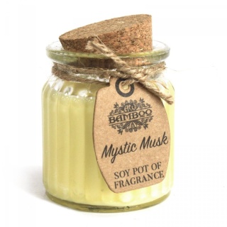 Piżmo (Musk) Naturalna Świeca Zapachowa Sojowa, 60g