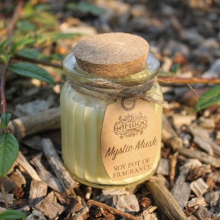 Piżmo (Musk) Naturalna Świeca Zapachowa Sojowa, 60g