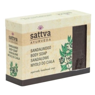 Sandałowe Naturalne Mydło Glicerynowe Sattva, 125g