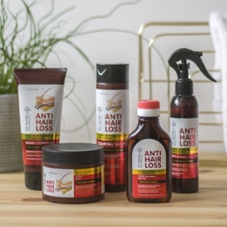 Szampon Przeciw Wypadaniu Włosów Anti Hair Loss, Seria Dr. Sante, 250 ml